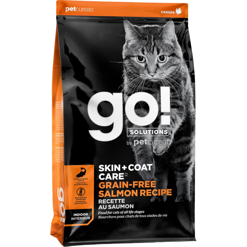 GO! Cat SKIN + COAT GF Salmon 7,3kg