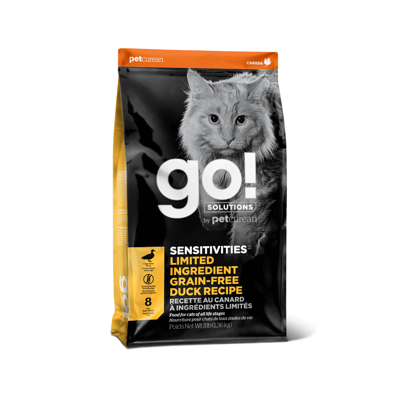 GO! Cat SENSITIVITIES LID GF Duck 7,3kg