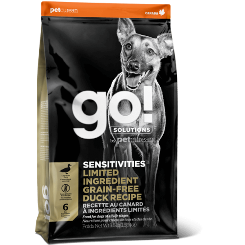 GO! Canard Grain Free 10kg Dog SENSITIVITIES LID
