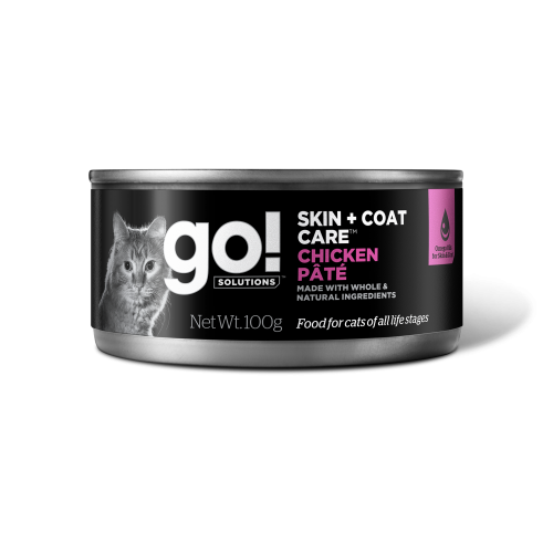 GO! 6 x 100g Chicken Cat S+C Humide