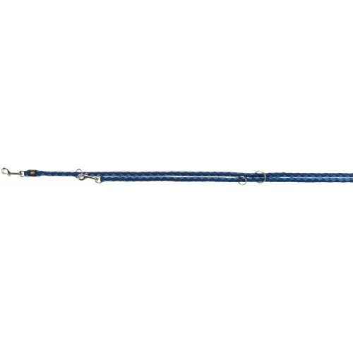 Cavo laisse reglable, S–M: 2,00 m/ø 12 mm, indigo/bleu royal