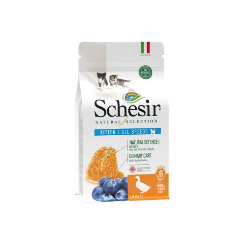Schesir Chaton Canard Riz Complet 1,4KG