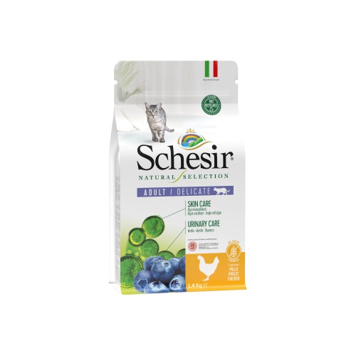 Schesir chat Adulte Poulet No Grain 1,4KG