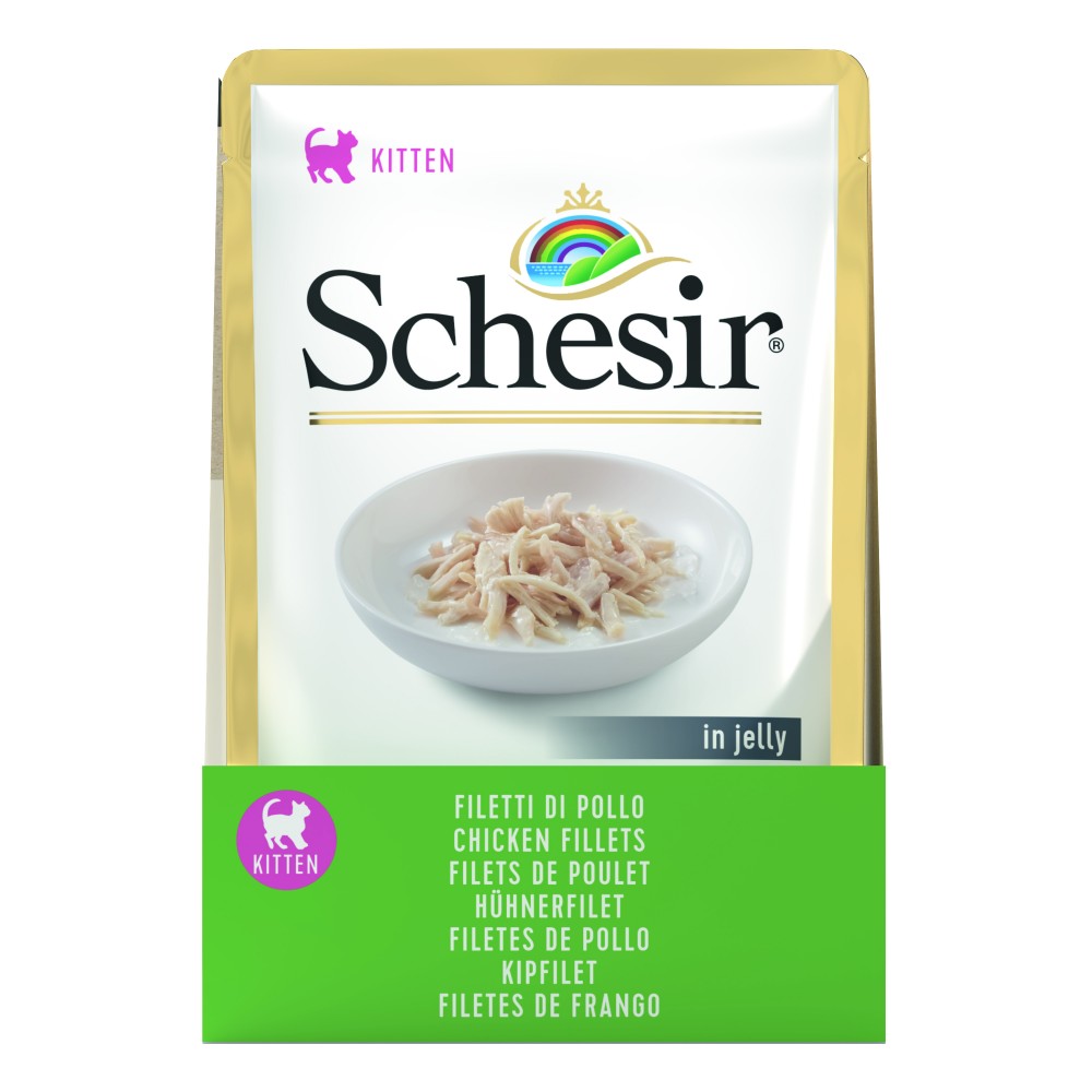 Soupe sachets fraicheur aux filets de poulet pour chat