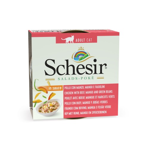 Schesir Salades Boeuf / Mangue / Haricots verts 85 gr