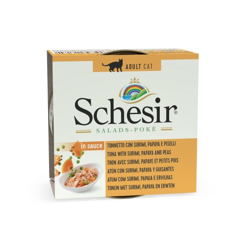 Schesir Salades Thon / Surimi / Pois 85 gr