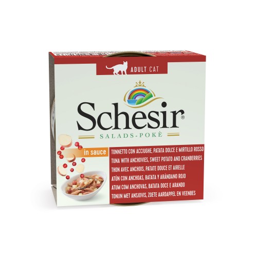 Schesir Salades Thon / Anchois / Patate douce / Airelle 85 gr