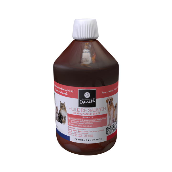 HUILE SAUMON 100 % 250 ML