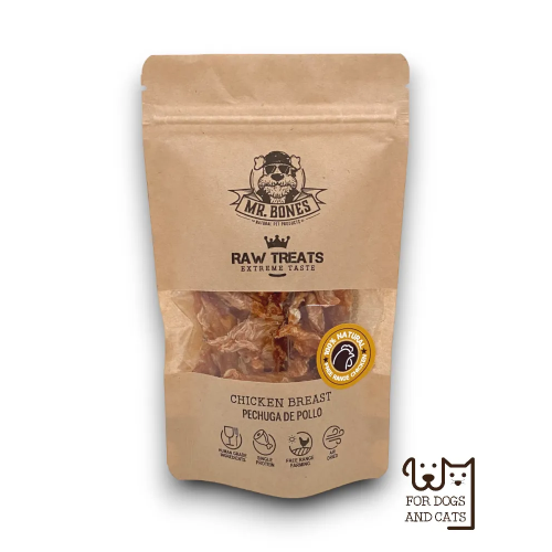 Raw Treats Poitrine de poulet fermier crue