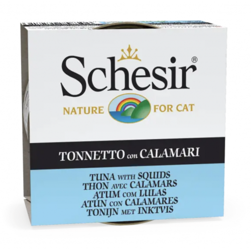 Schésir Chat Thon / Calamars 85g