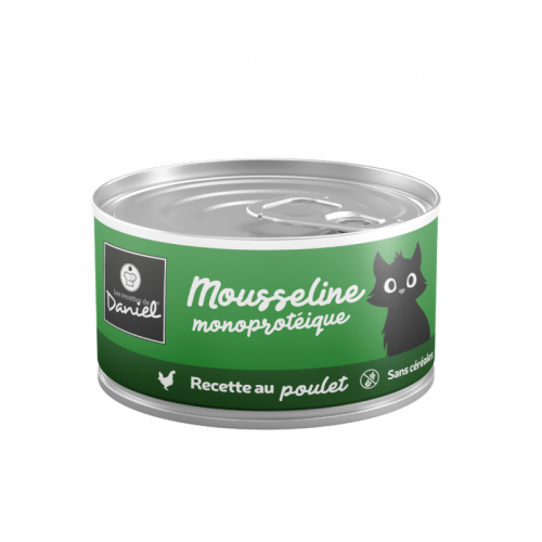 Mousseline monoprotéique au poulet - 85g