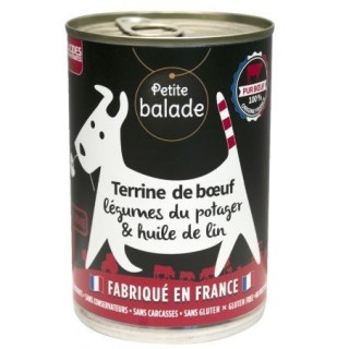 Terrine de bœuf 400g - Humide "Petite balade"