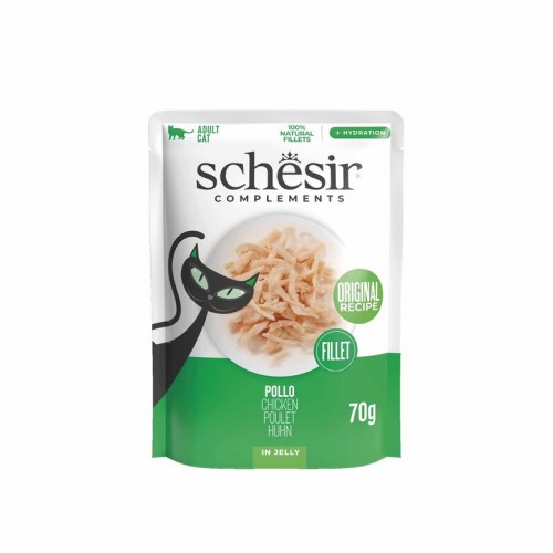 Schésir Sachet Chat Filets de poulets 70 gr