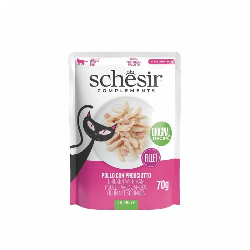 Schésir Sachet Chat Poulet Jambon 85g