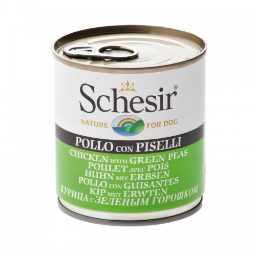 Schesir Chien Poulet avec Pois 285 gr