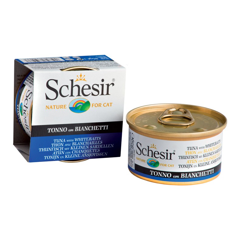 Schésir Chat Thon et Blanchailles 85 gr