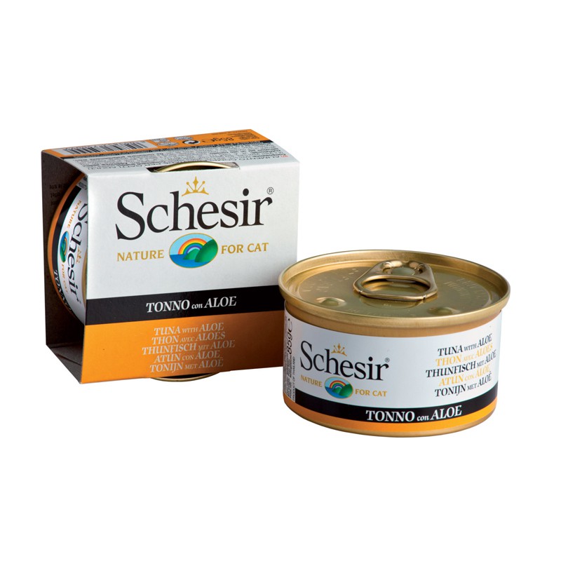 Schésir Chat Thon et Aloès 85 gr