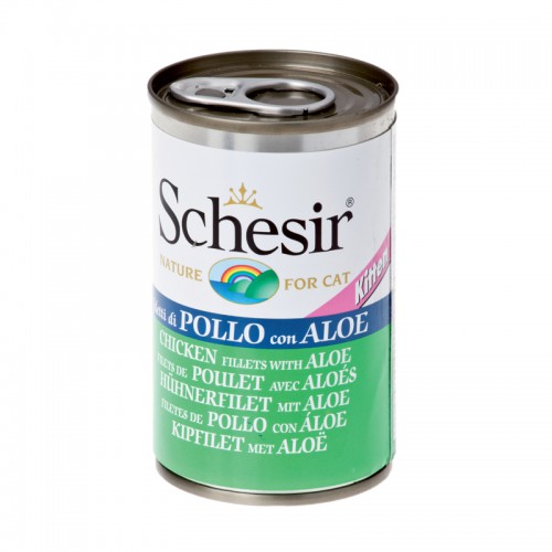 Schésir Kitten Filets de Poulet Aloès140 gr