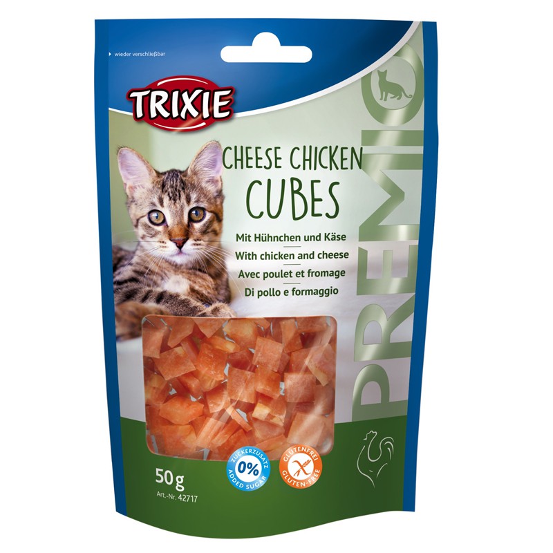 Premio Cheese Chicken pour chat 50g