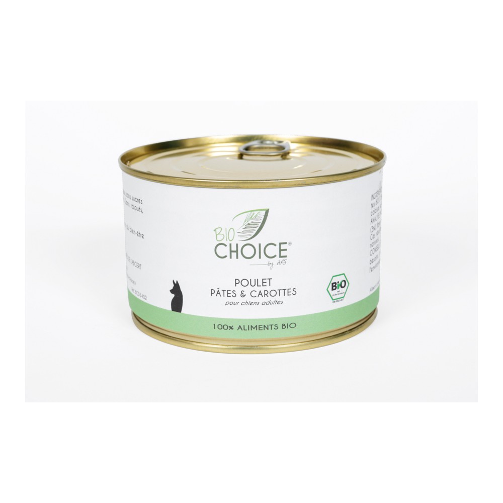 Pâtée pour chat au poulet BIO, 400g