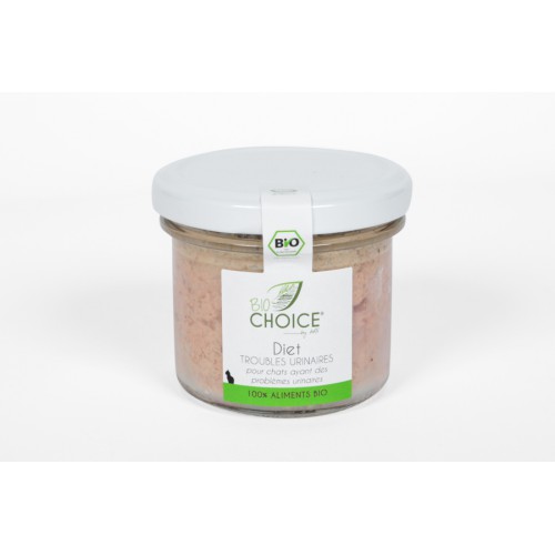 BioChoice Chat  Diet Trouble Urinaire bocal 100g