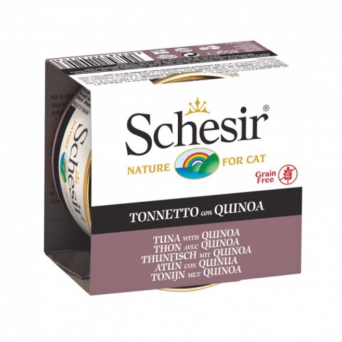 Schesir Chat Thon quinoa (Grain Free) 85 gr