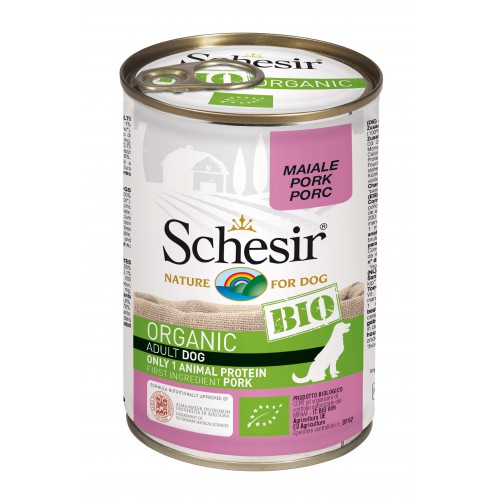 Schesir Chien Bio Porc 400 gr