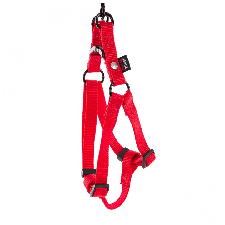 Harnais Nylon rouge 10-25/35